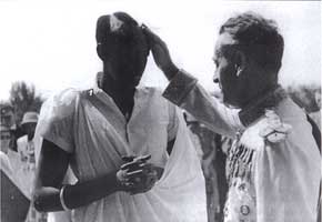 Baptême du Mwami Mutara III Rudahigwa
